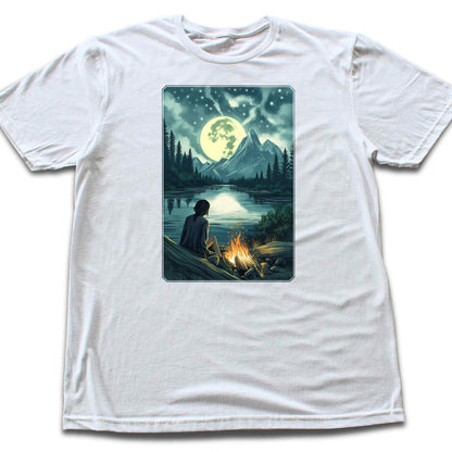 Night landscape Fire Place T-shirt