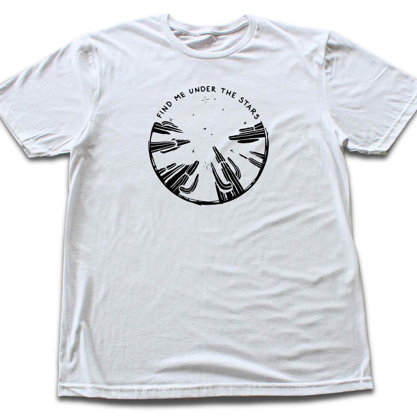 Find me under The Star Cactus T-shirt