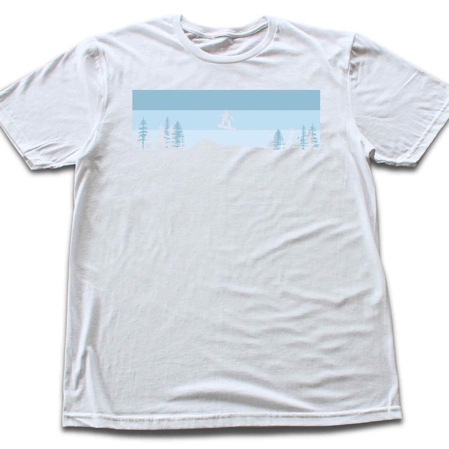 SnowBoard Mountain landscape T-shirt