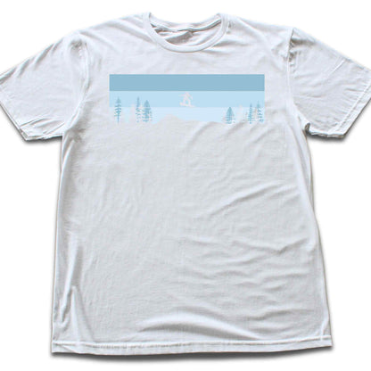 SnowBoard Mountain landscape T-shirt