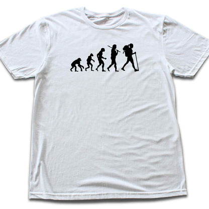 Hiking Girl Evolution T-shirt