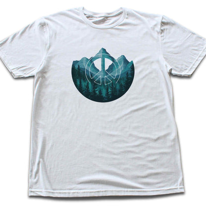 Peace Sign Mountains T-shirt