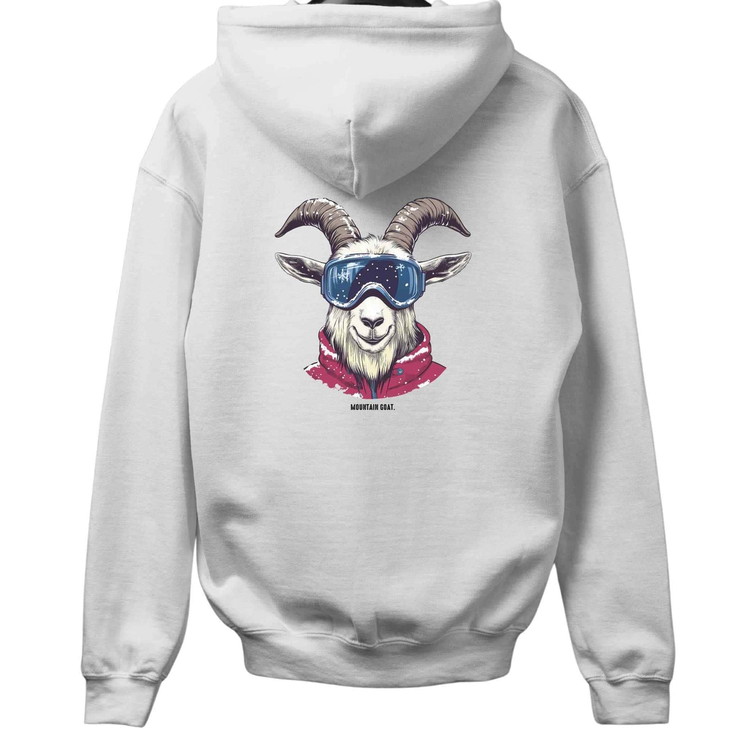 Ski Goat Back-Print Hoodie