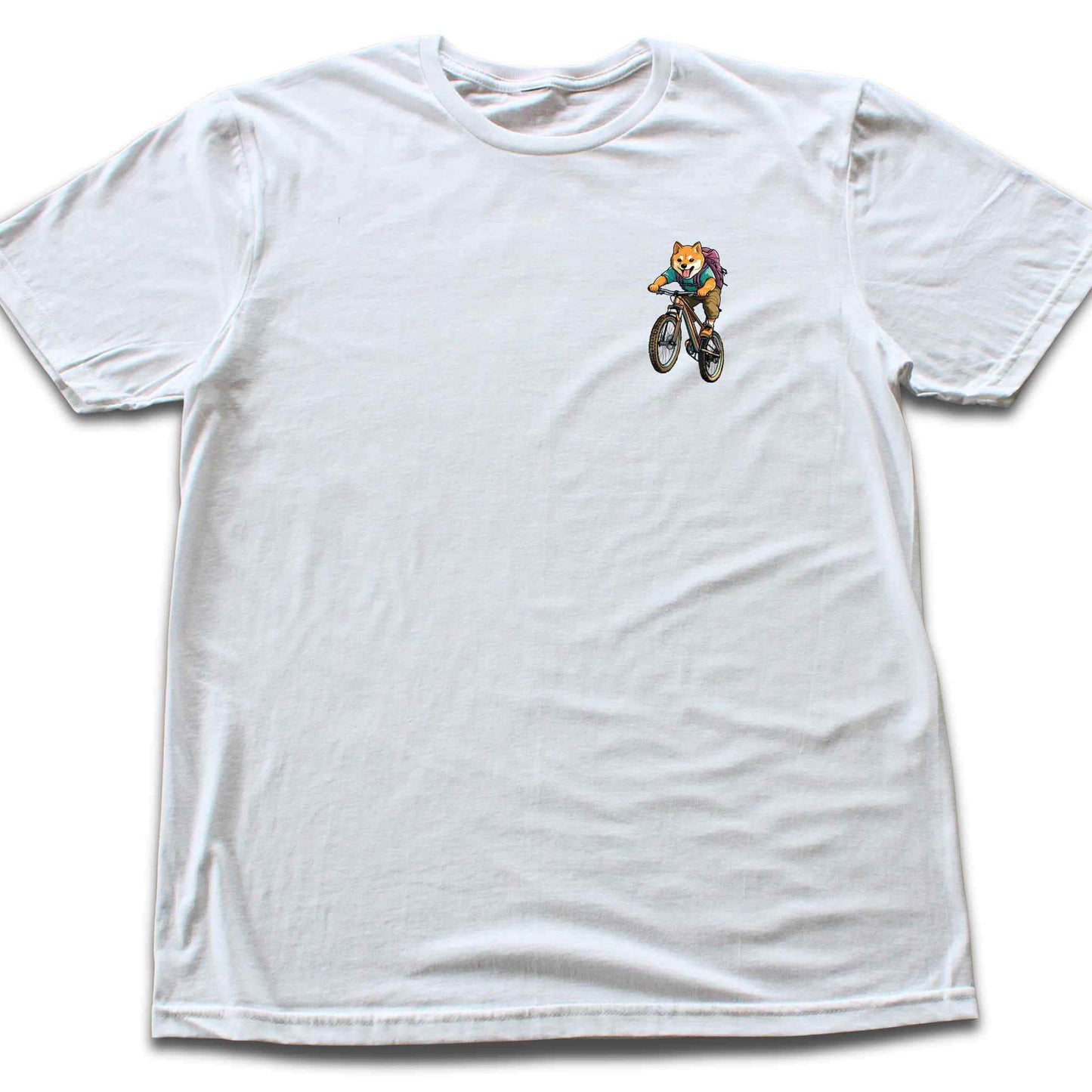 Shiba biking T-shirt