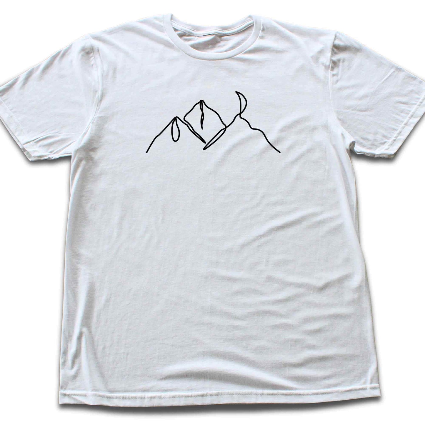Line Art Montains T-shirt