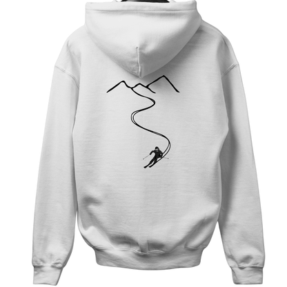 Ski Path Back-Print Hoodie