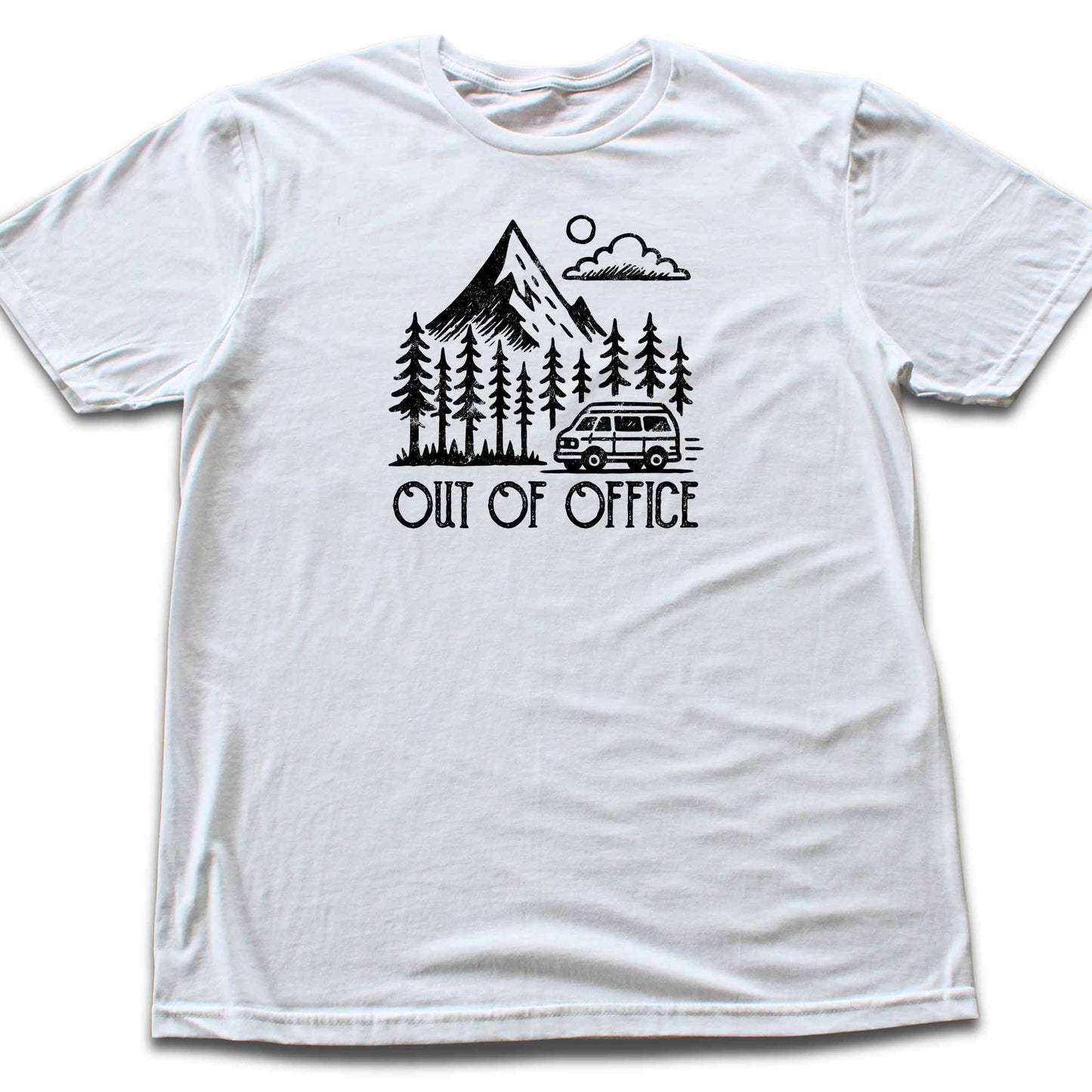 Out Of Office Van Landscape T-shirt