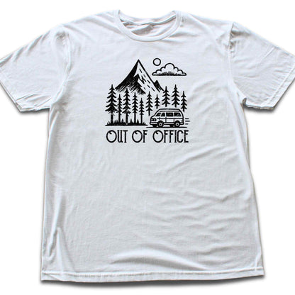 Out Of Office Van Landscape T-shirt