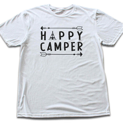 "Happy Camper Arrows" graphic T-shirt