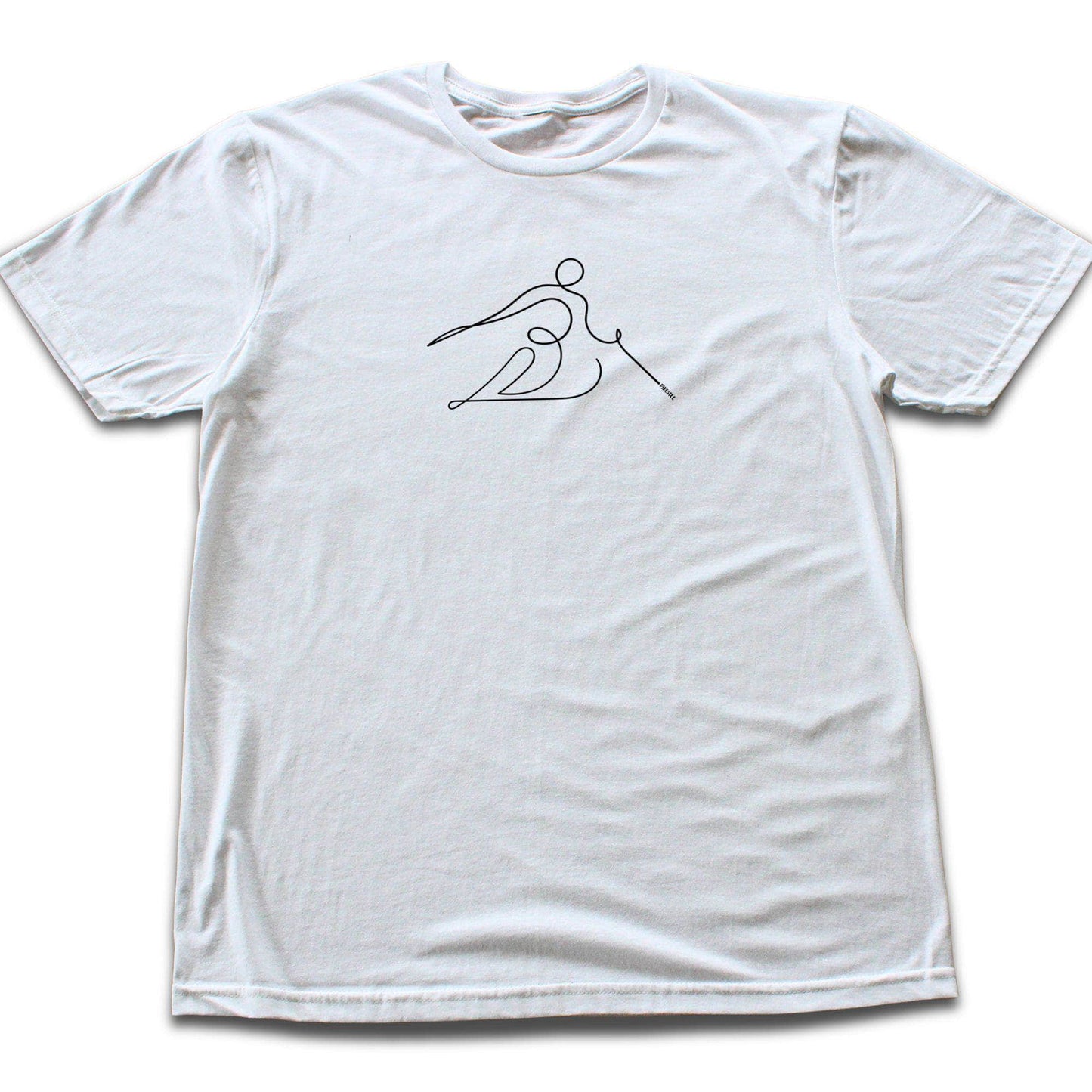 Single Line Skier T-shirt