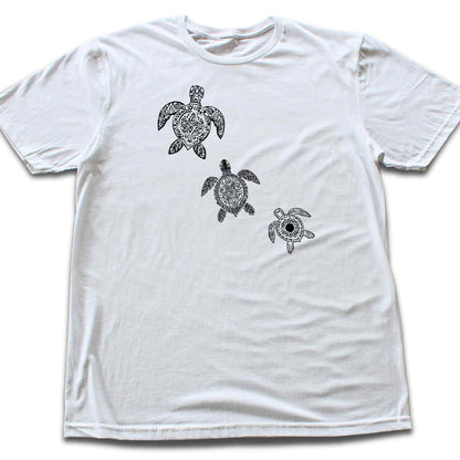 Three Turtle Mandala T-shirt