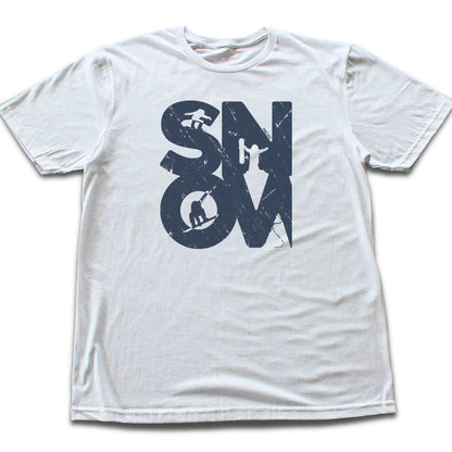 Snow Typo T-shirt