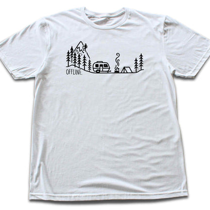 Caravan Camp Valley Offline T-shirt