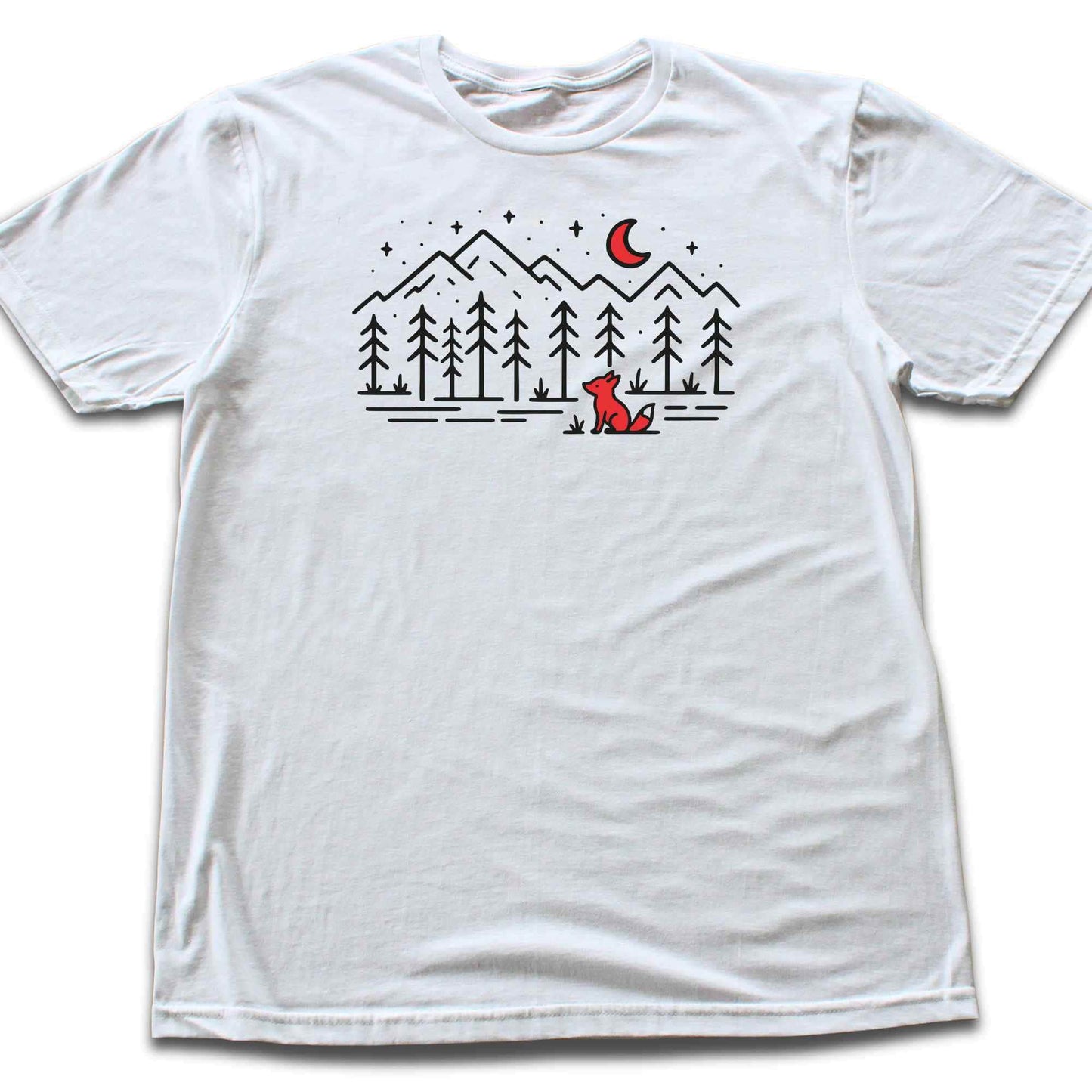 Red Fox Landscape T-shirt