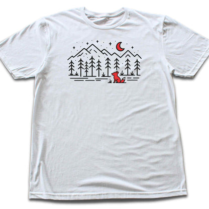 Red Fox Landscape T-shirt