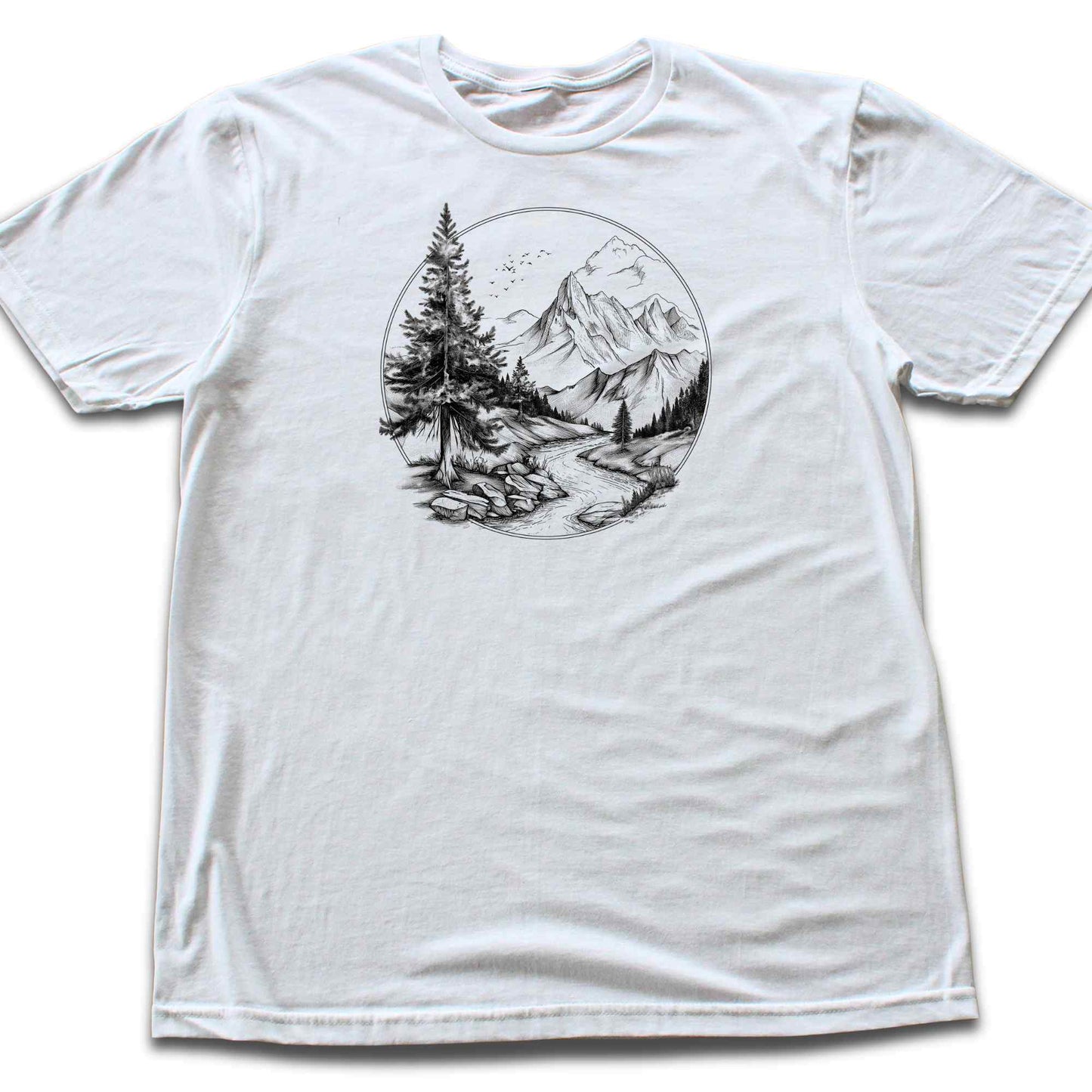 Hand Drawn Landscape T-shirt