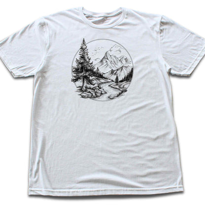Hand Drawn Landscape T-shirt