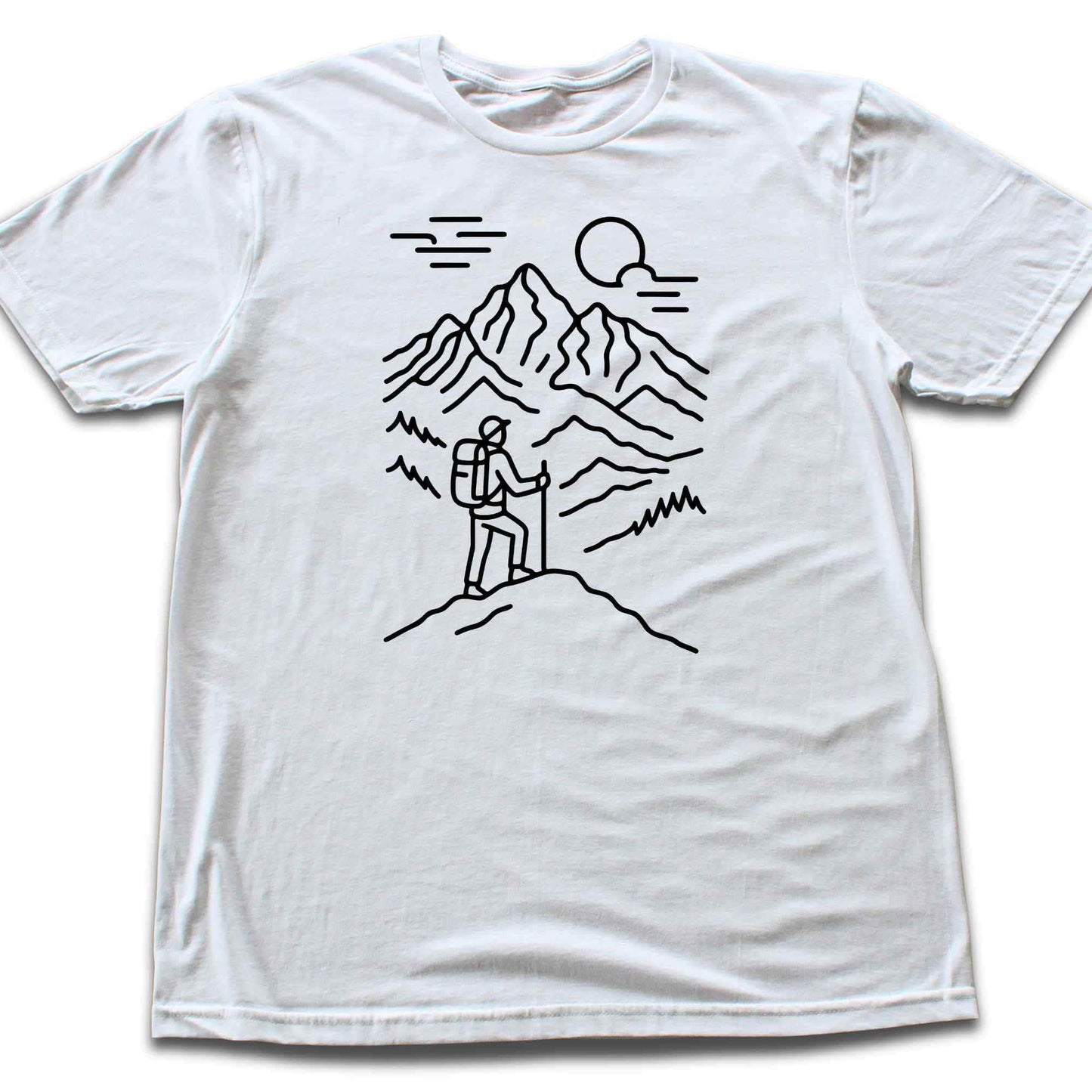 Hiker On Top T-shirt