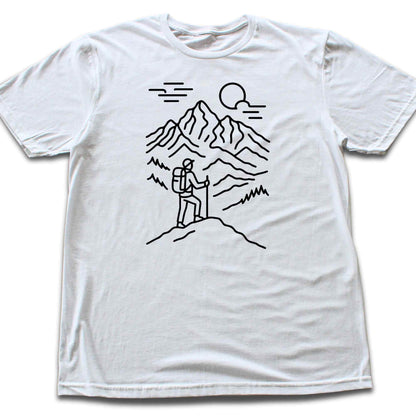 Hiker On Top T-shirt