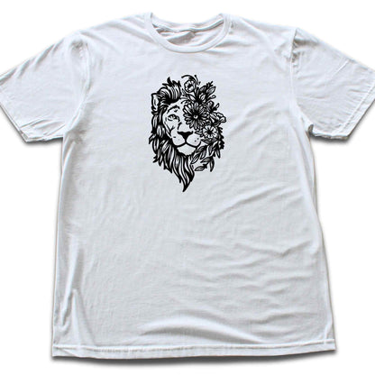 Floral Lion T-shirt