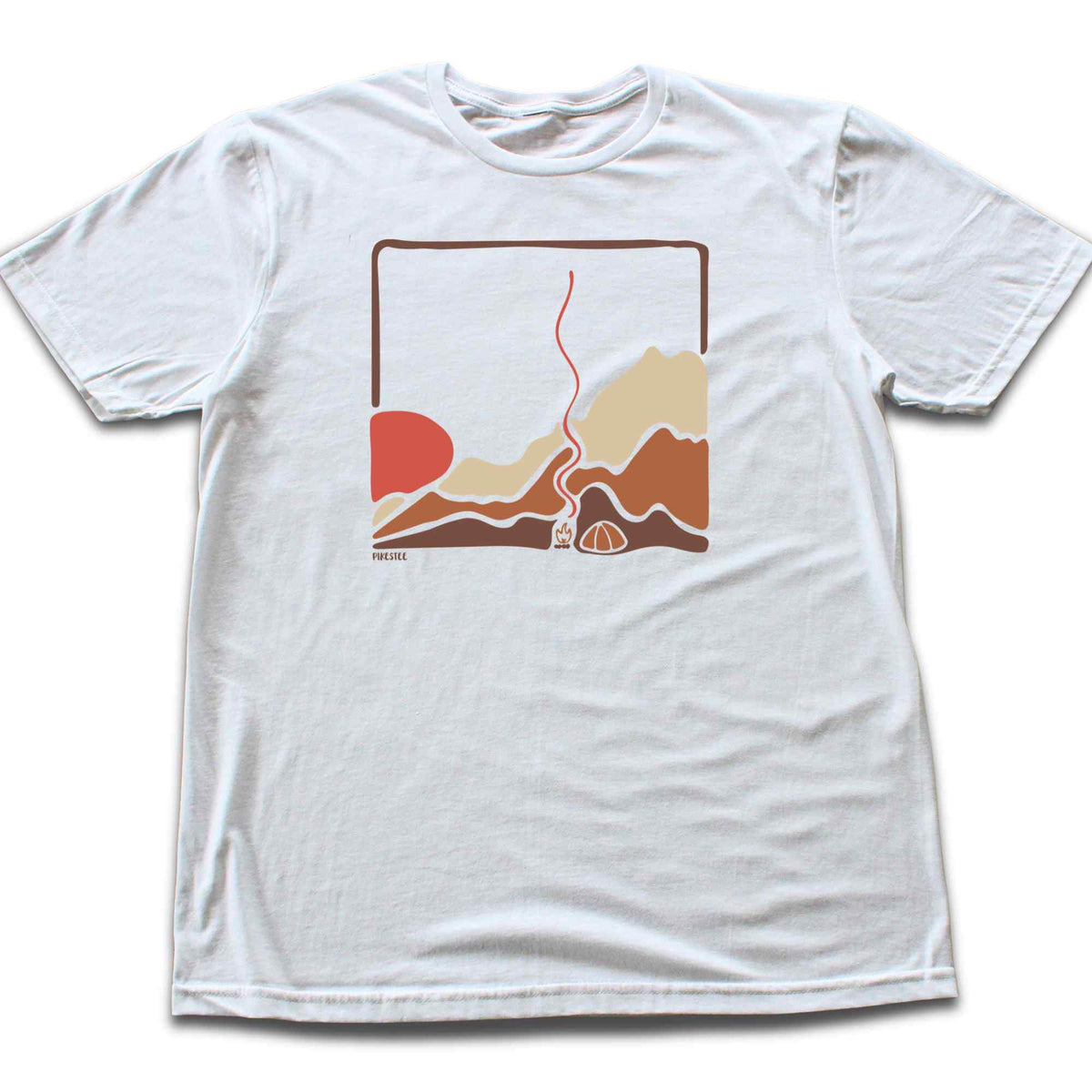 Abstract Camp Landscape T-shirt