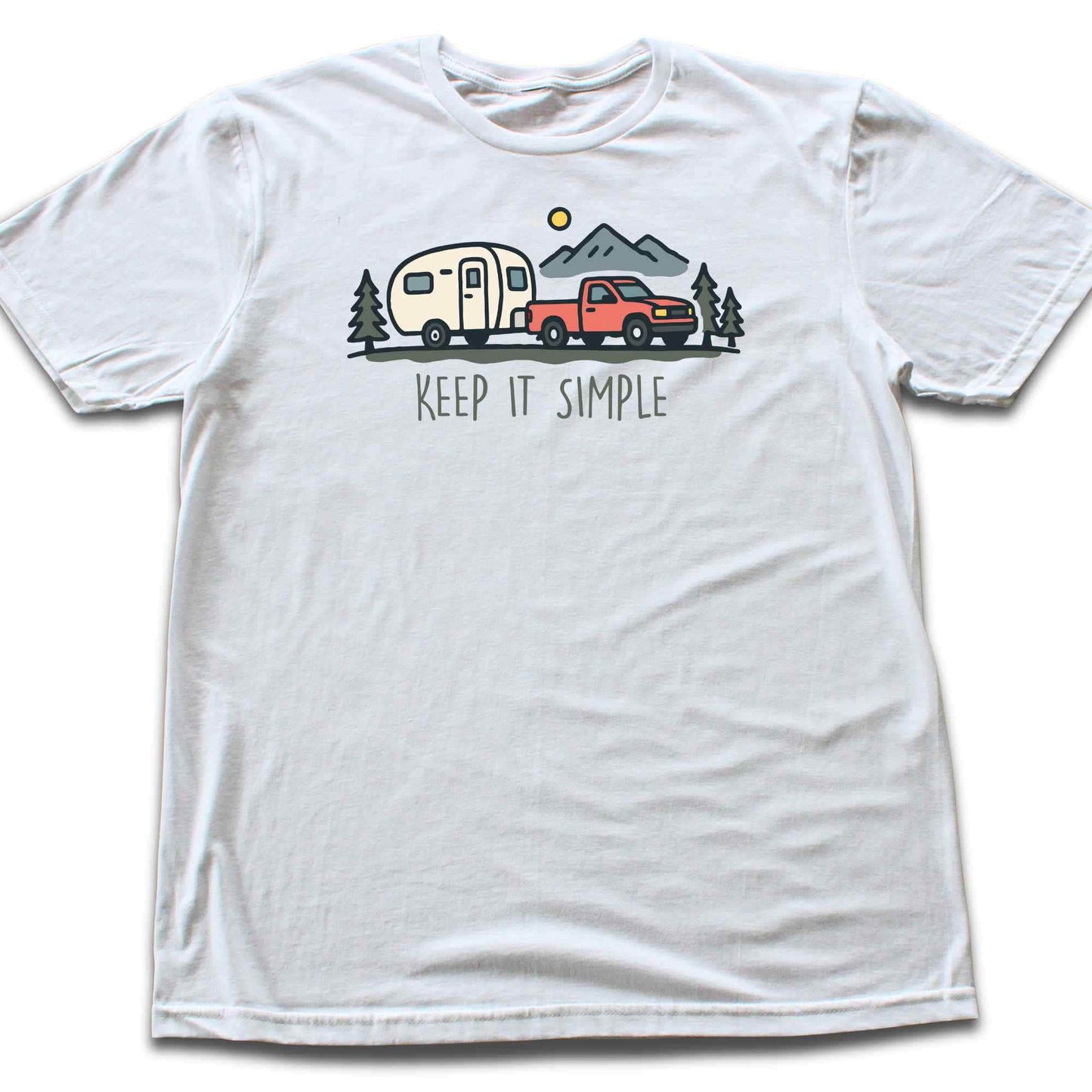 Keep It Simple Car and Caravan T-shirt