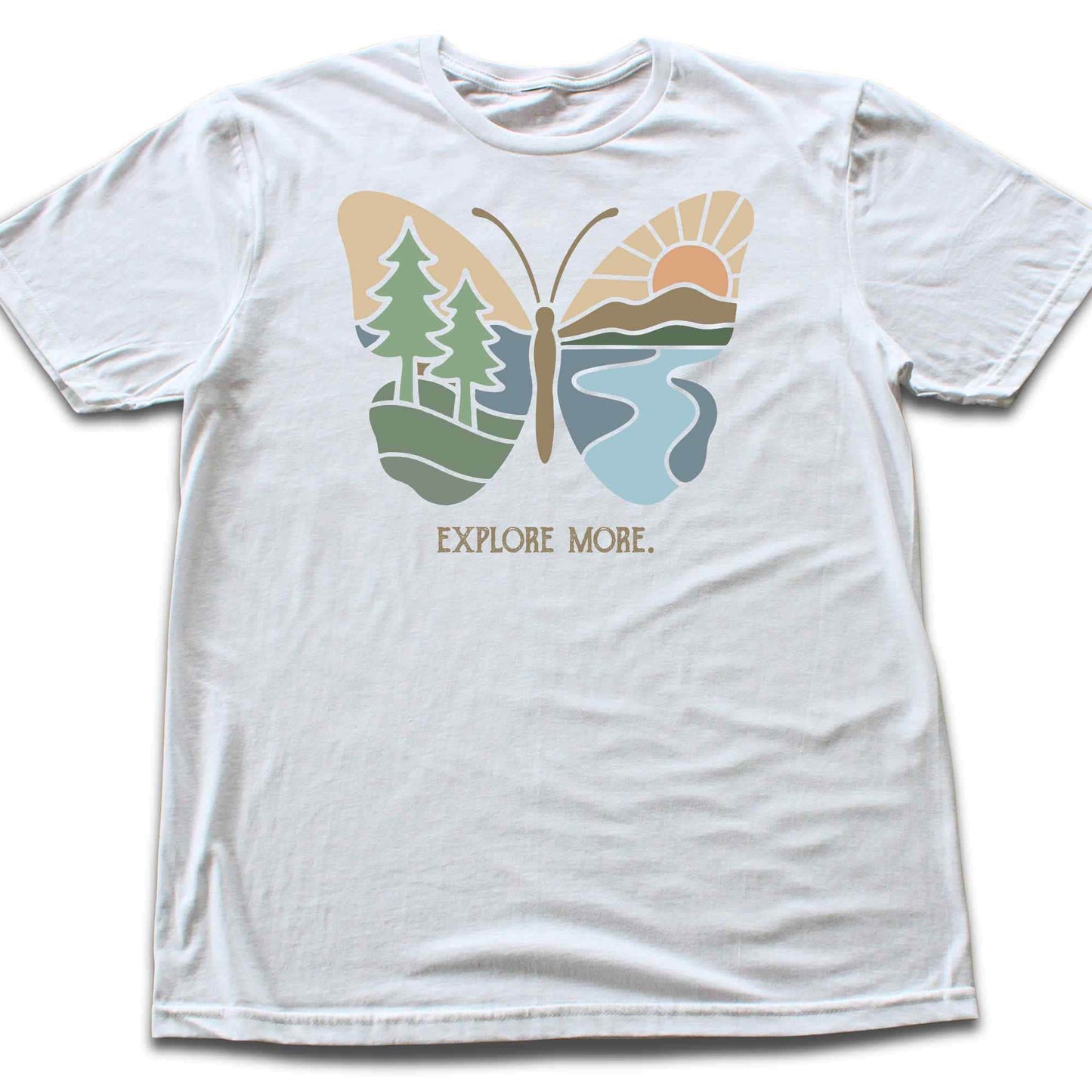 Explore More Butterfly Landscape T-shirt