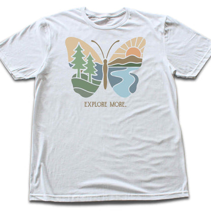Explore More Butterfly Landscape T-shirt