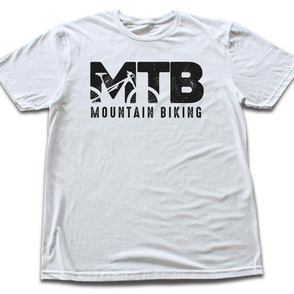 Mountain Bike Typo T-shirt