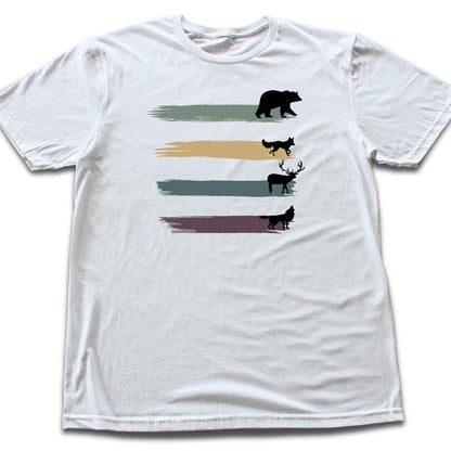 Wild Animals Paths T-shirt