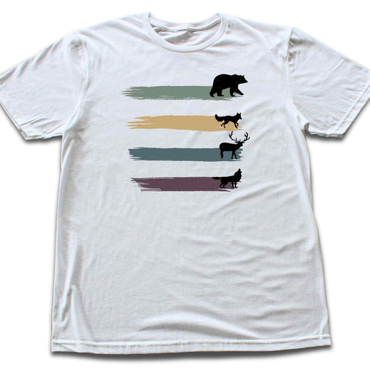 Wild Animals Paths T-shirt
