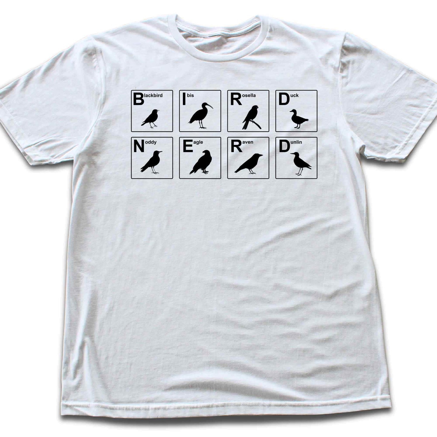 Bird Nerd Nomenclature T-shirt