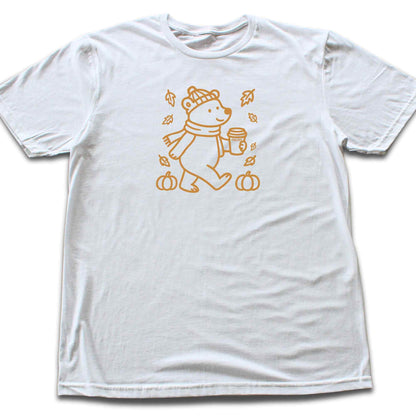 Autumn Coffee Bear T-shirt
