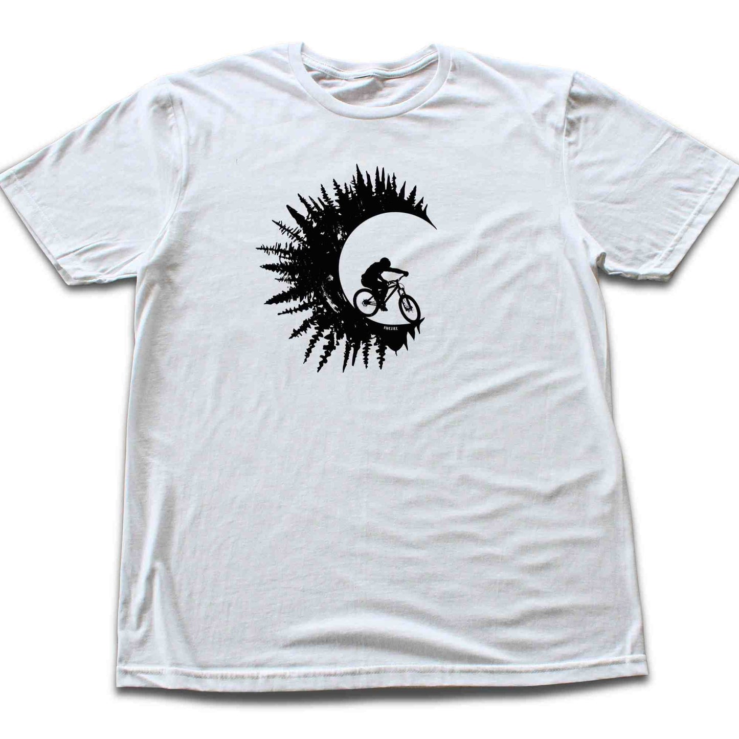 Mountain Bike Round Trees T-shirt