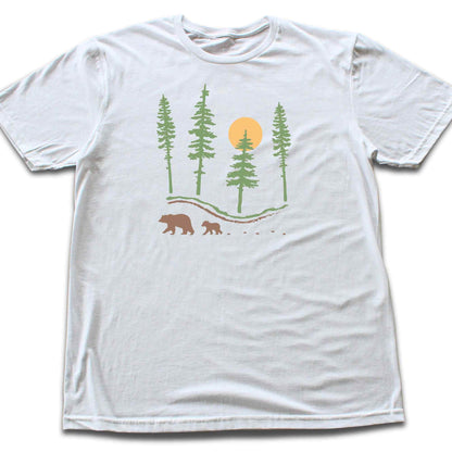 Bear Family Path T-shirt