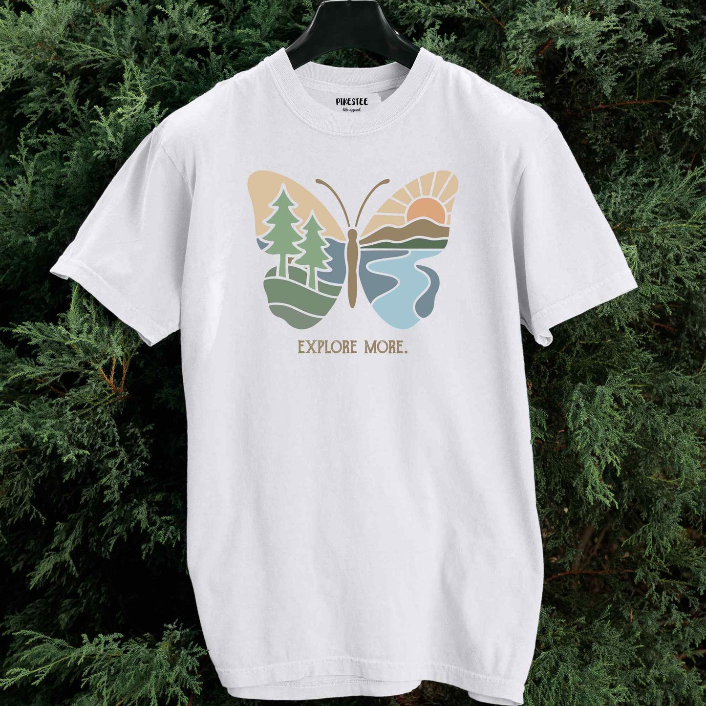 Explore More Butterfly Landscape T-shirt