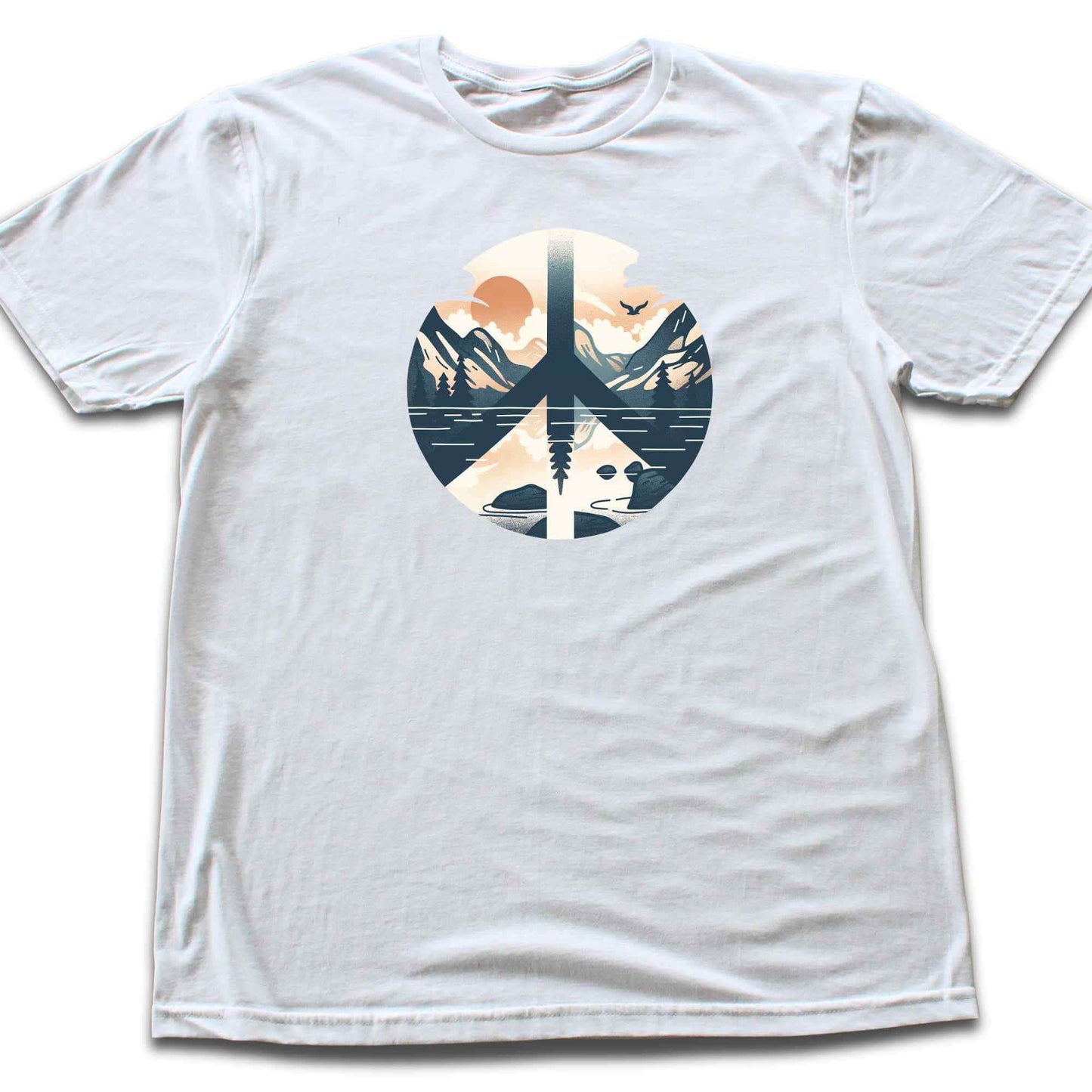 Peace Sign Landscape T-shirt