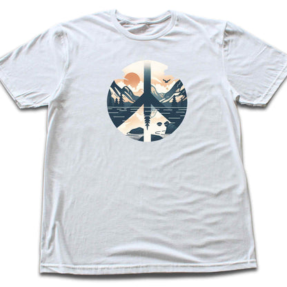 Peace Sign Landscape T-shirt