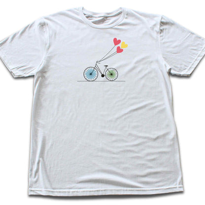 Heart Balloon Bike T-shirt