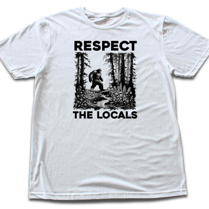 "Respect The Locals" graphic T-shirt