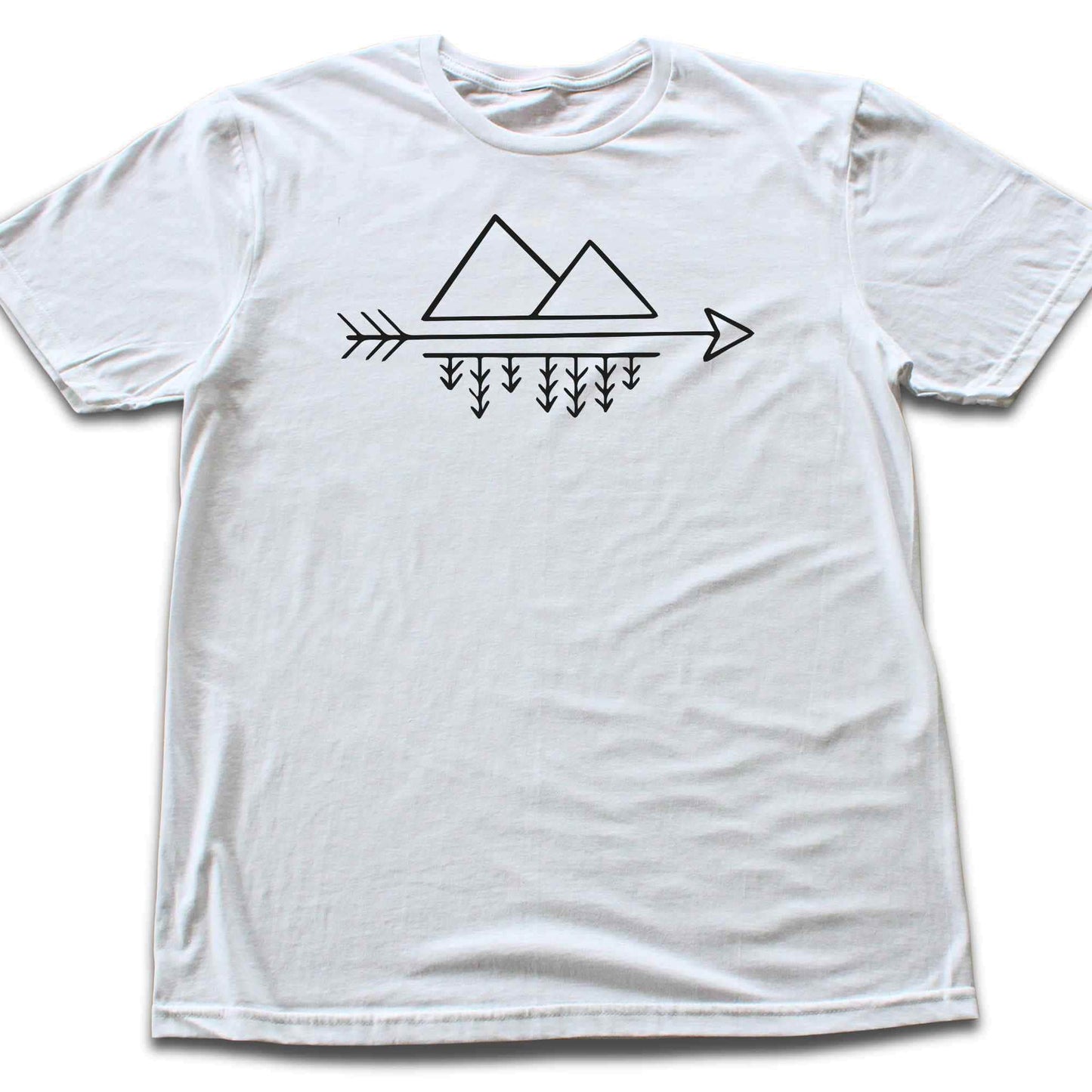 Arrow, Trees and Mountains T-shirt