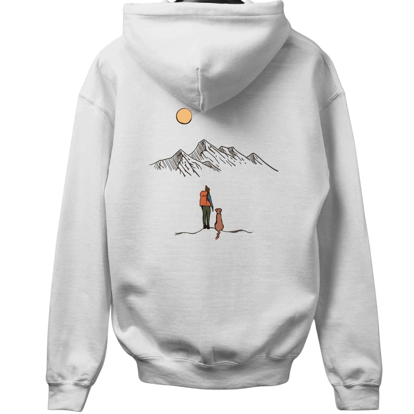 Hike With The Dog Back-Print Hoodie