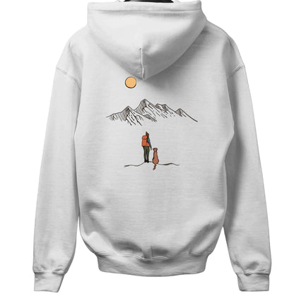 Hike With The Dog Back-Print Hoodie