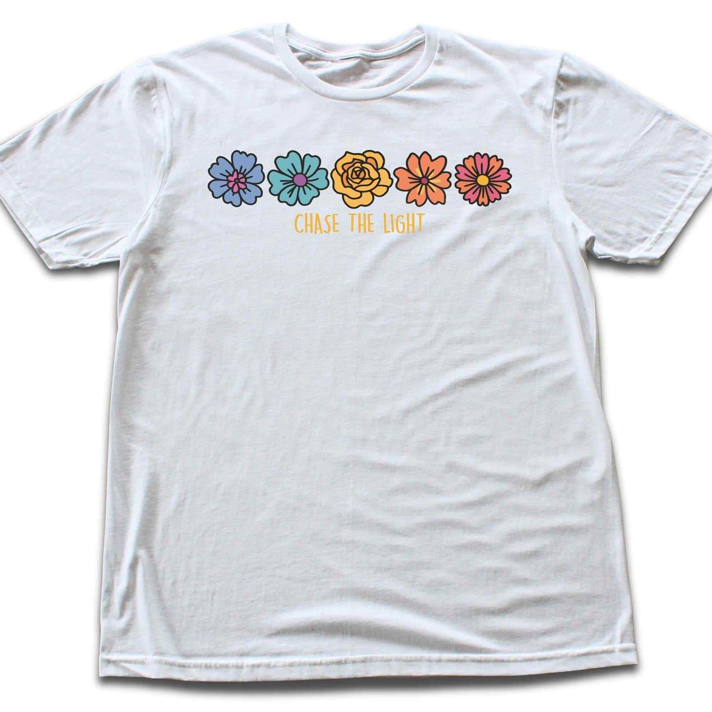 Chase The Light Flowers T-shirt