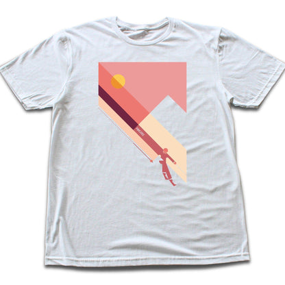 Abstract Ski Mountain  T-shirt
