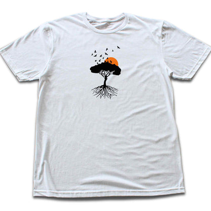 Flying Birds Tree T-shirt