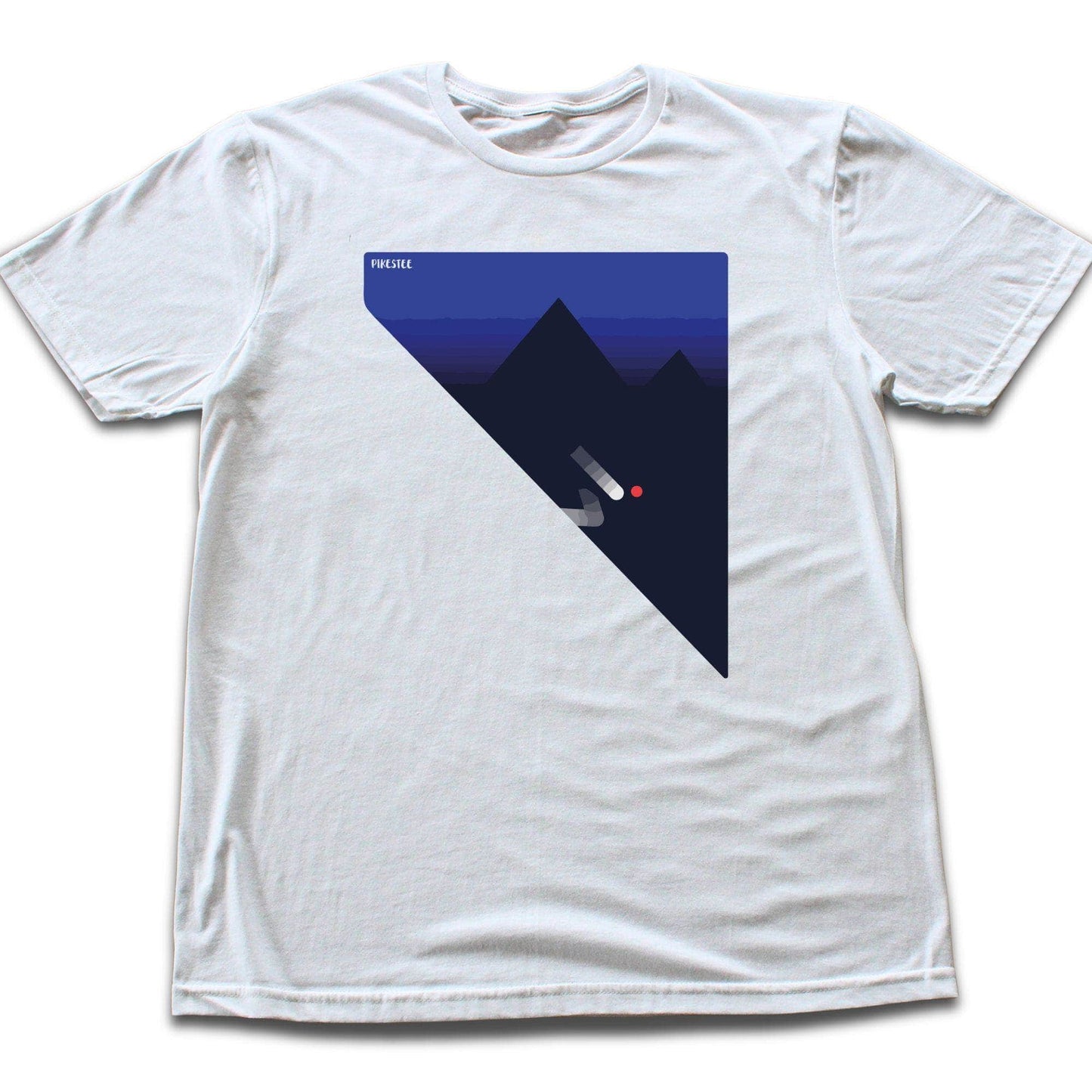 Geometric Ski Path T-shirt
