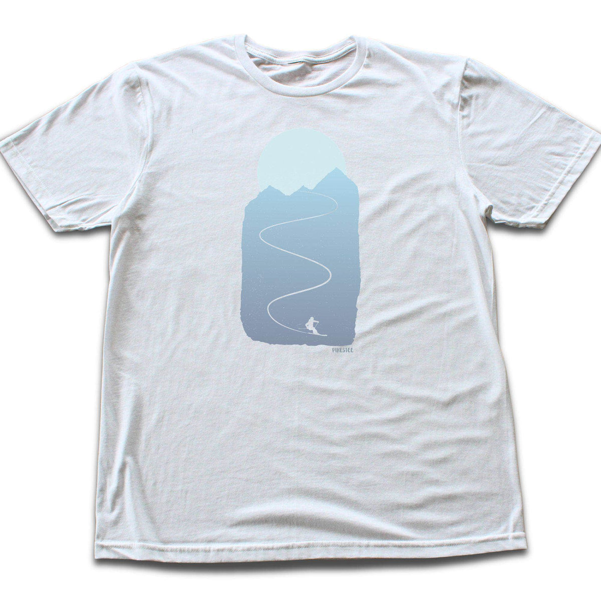 Ski Slalom Grunge T-shirt