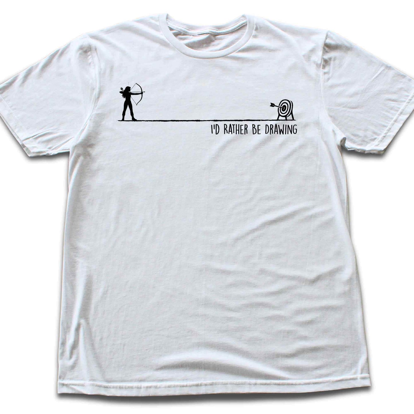 I'd Rather Be Drawing T-shirt