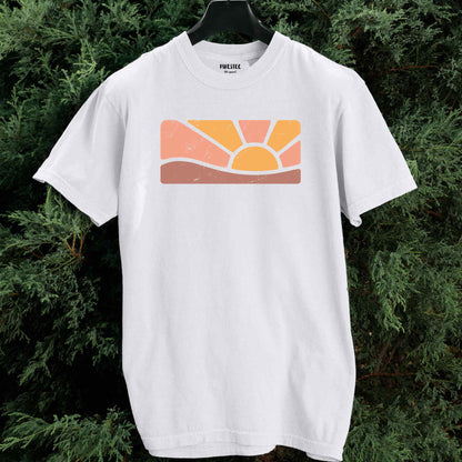 Abstract Sun Landscape T-shirt